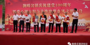 子长市涧峪岔镇举办庆祝建党100周年暨爱心超市积分兑换助推乡风文明建设文艺演出