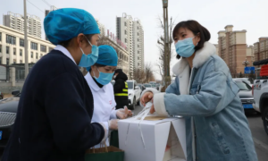 延安市中医医院：爱心捐赠    同心抗疫